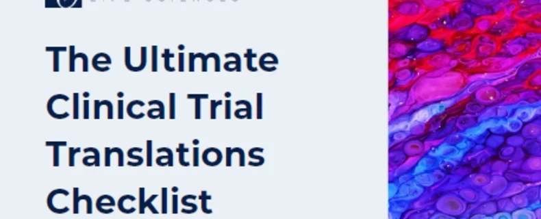 The Ultimate Clinical Trial Translations Checklist Cover